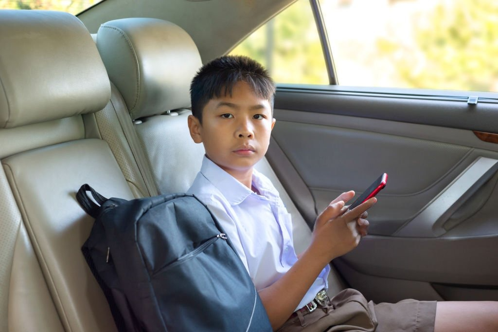 school pickup and drop off