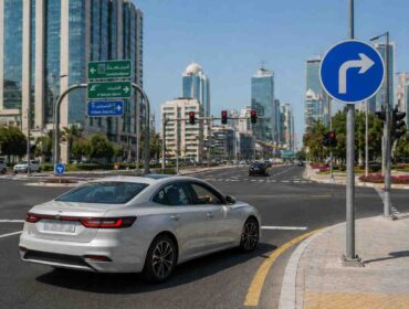 mandatory signs uae, guide signs, road safety signs